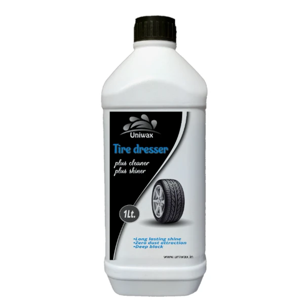 Uniwax tyre polish / tyre dresser / tire shiner - liquid